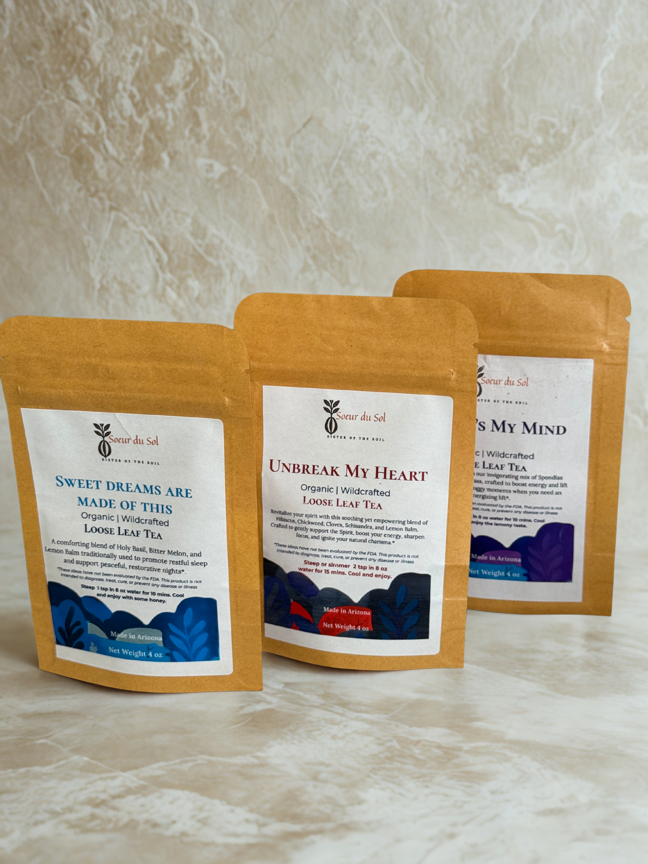 Try Before You Commit: Soeur Du Sol Tea Samples